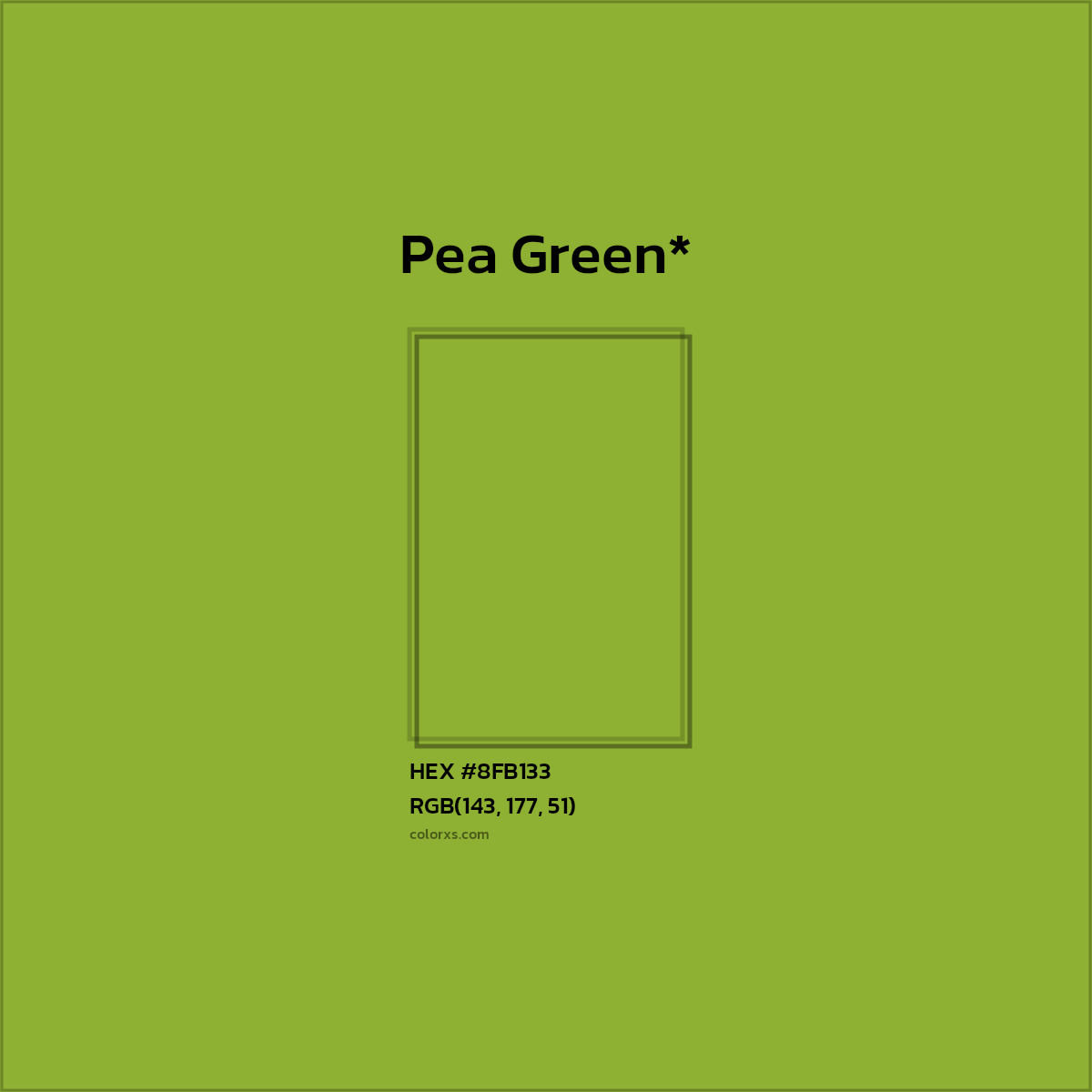 HEX #8FB133 Color Name, Color Code, Palettes, Similar Paints, Images