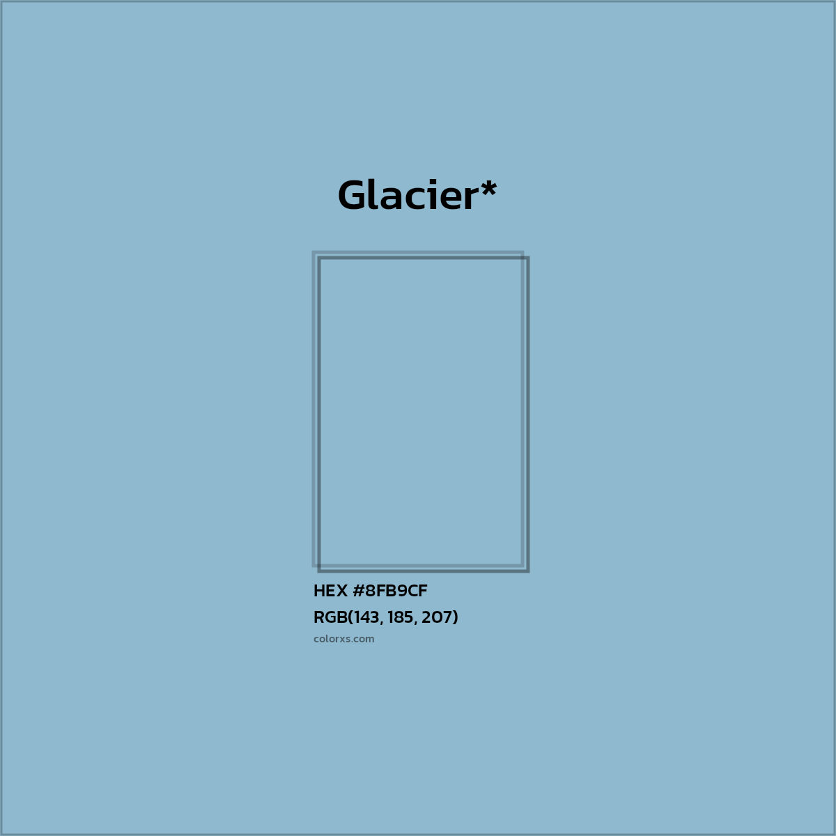 HEX #8FB9CF Color Name, Color Code, Palettes, Similar Paints, Images