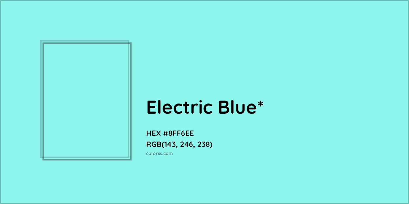 HEX #8FF6EE Color Name, Color Code, Palettes, Similar Paints, Images