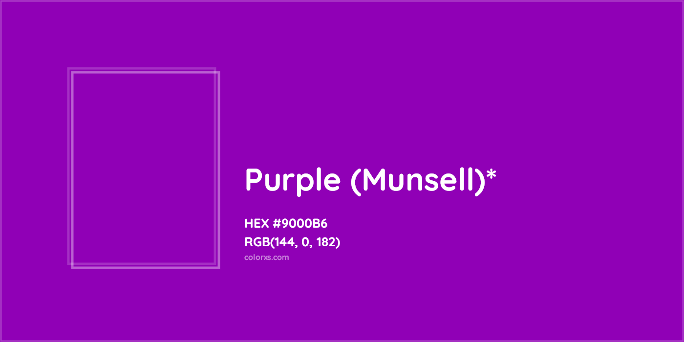 HEX #9000B6 Color Name, Color Code, Palettes, Similar Paints, Images