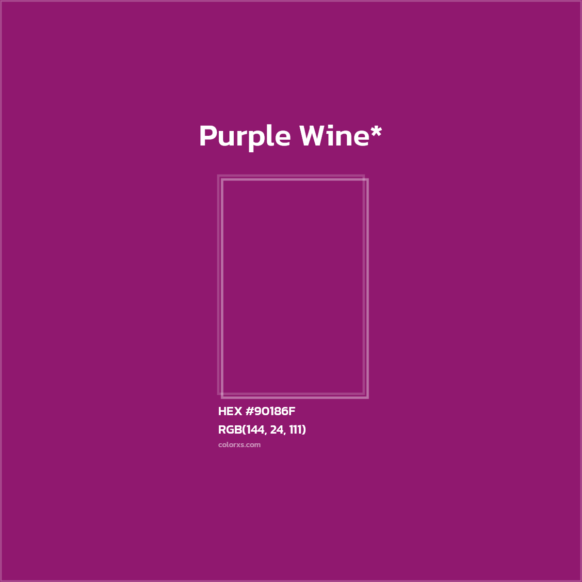 HEX #90186F Color Name, Color Code, Palettes, Similar Paints, Images