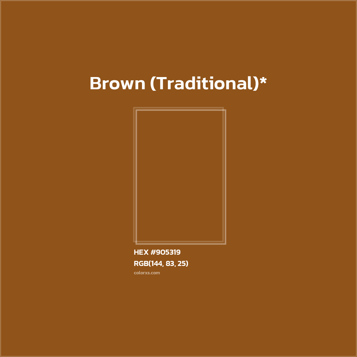 HEX #905319 Color Name, Color Code, Palettes, Similar Paints, Images