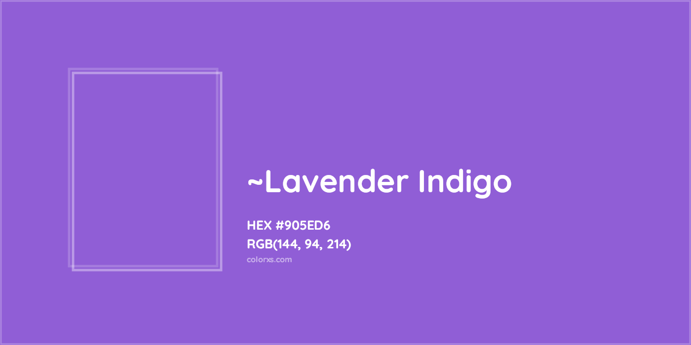 HEX #905ED6 Color Name, Color Code, Palettes, Similar Paints, Images