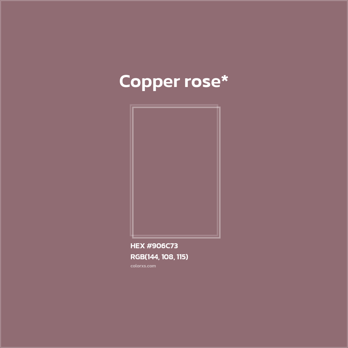 HEX #906C73 Color Name, Color Code, Palettes, Similar Paints, Images