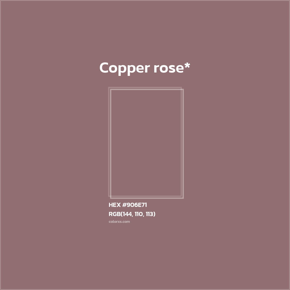 HEX #906E71 Color Name, Color Code, Palettes, Similar Paints, Images