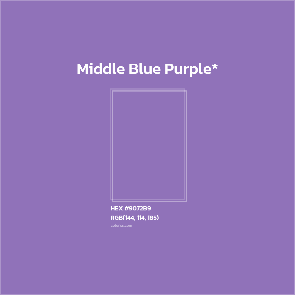 HEX #9072B9 Color Name, Color Code, Palettes, Similar Paints, Images