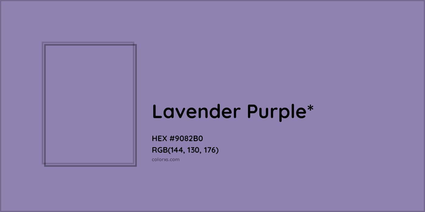 HEX #9082B0 Color Name, Color Code, Palettes, Similar Paints, Images