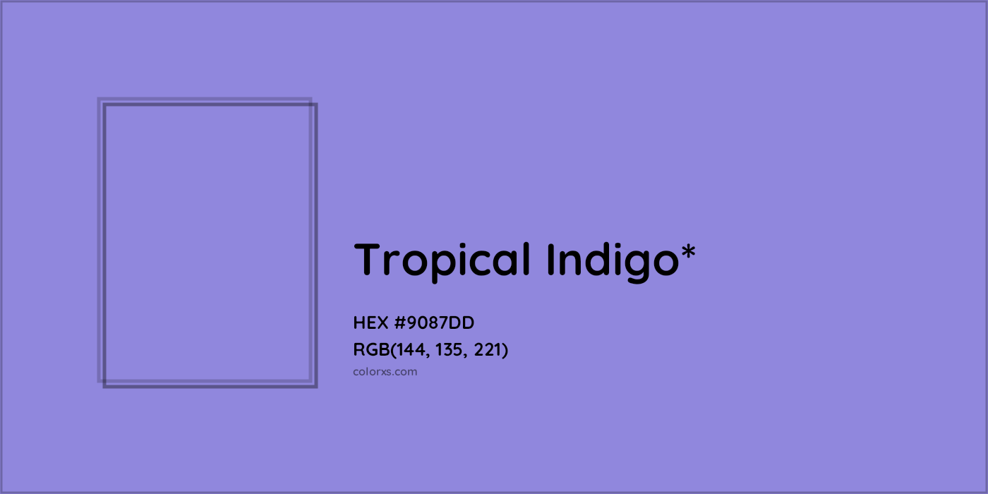 HEX #9087DD Color Name, Color Code, Palettes, Similar Paints, Images