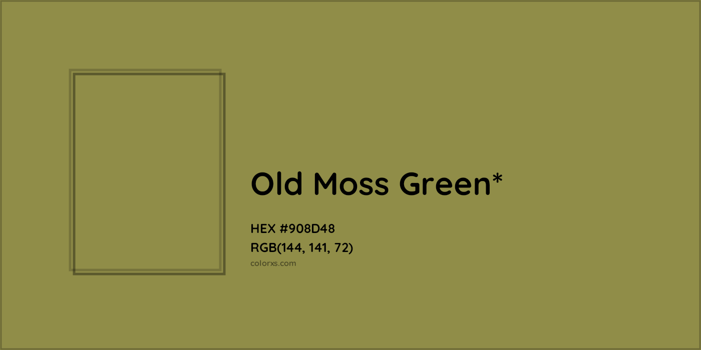 HEX #908D48 Color Name, Color Code, Palettes, Similar Paints, Images