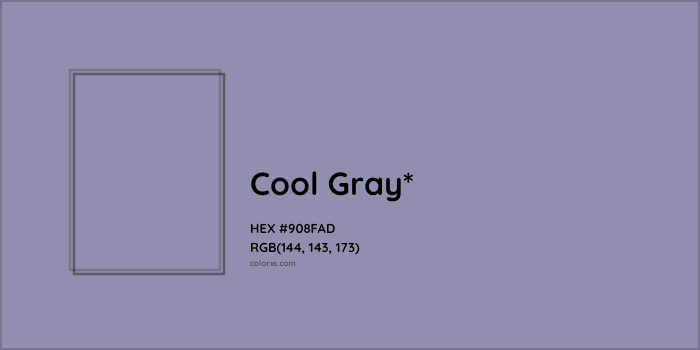 HEX #908FAD Color Name, Color Code, Palettes, Similar Paints, Images
