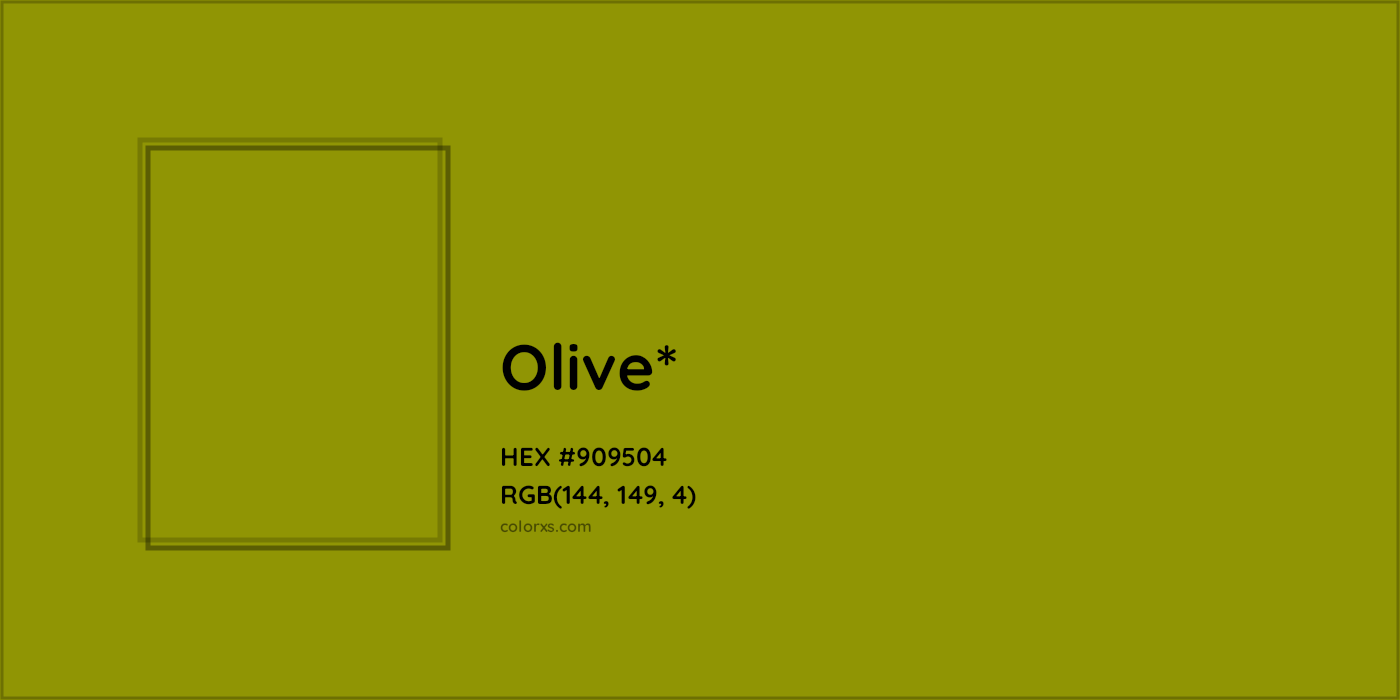 HEX #909504 Color Name, Color Code, Palettes, Similar Paints, Images