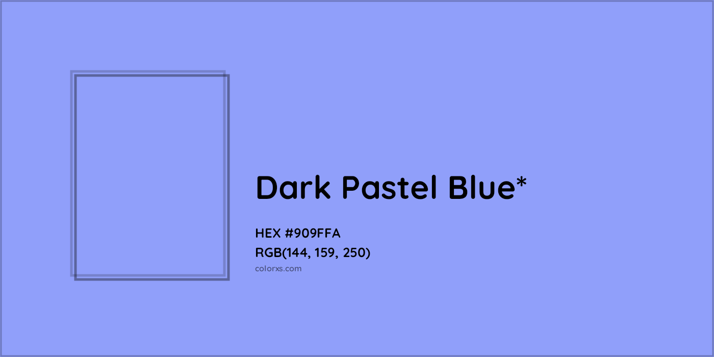 HEX #909FFA Color Name, Color Code, Palettes, Similar Paints, Images