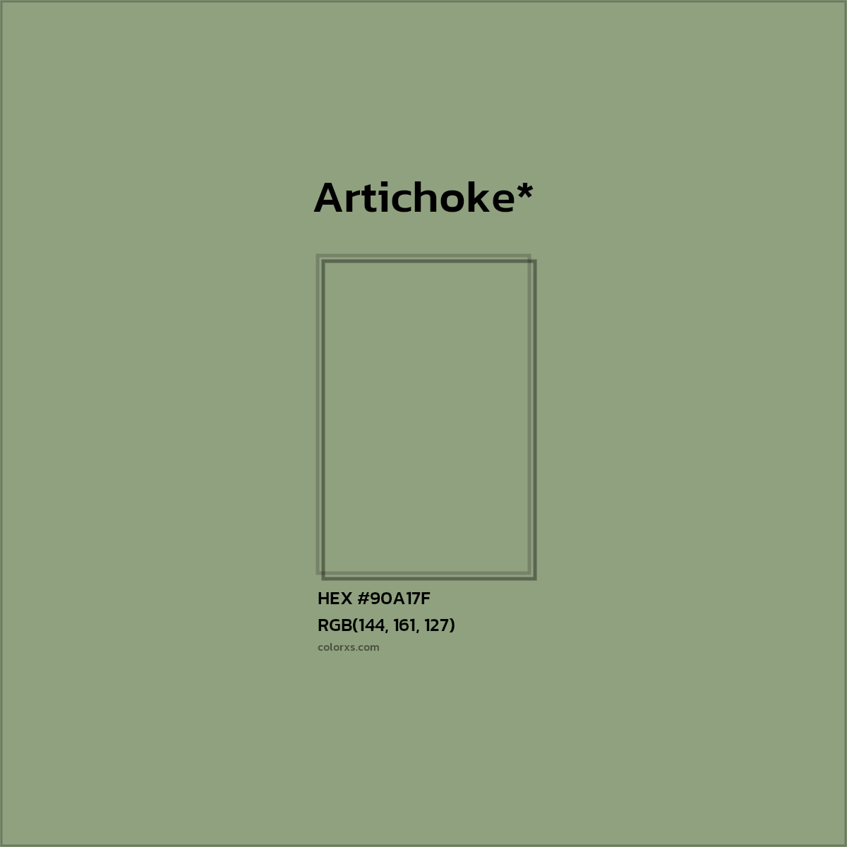 HEX #90A17F Color Name, Color Code, Palettes, Similar Paints, Images