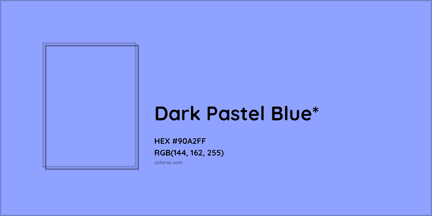 HEX #90A2FF Color Name, Color Code, Palettes, Similar Paints, Images