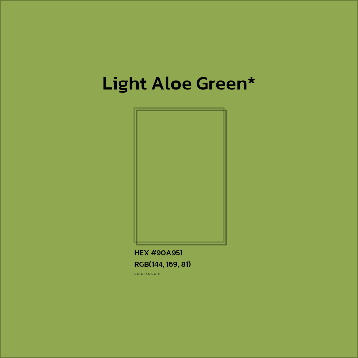 HEX #90A951 Color Name, Color Code, Palettes, Similar Paints, Images