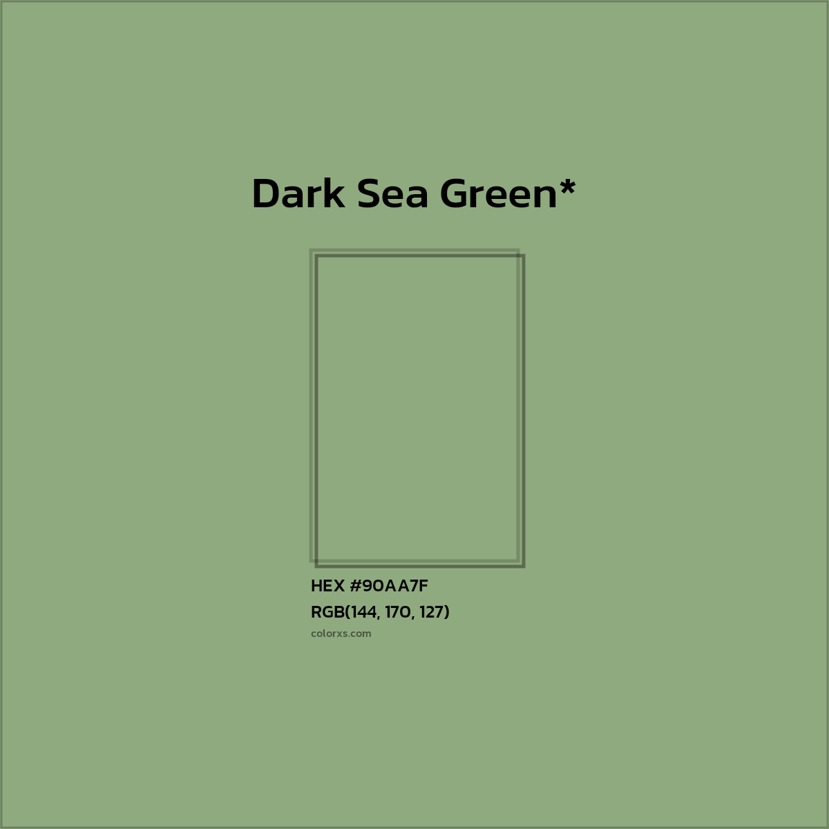HEX #90AA7F Color Name, Color Code, Palettes, Similar Paints, Images