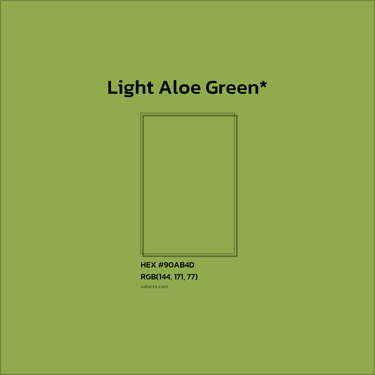 HEX #90AB4D Color Name, Color Code, Palettes, Similar Paints, Images