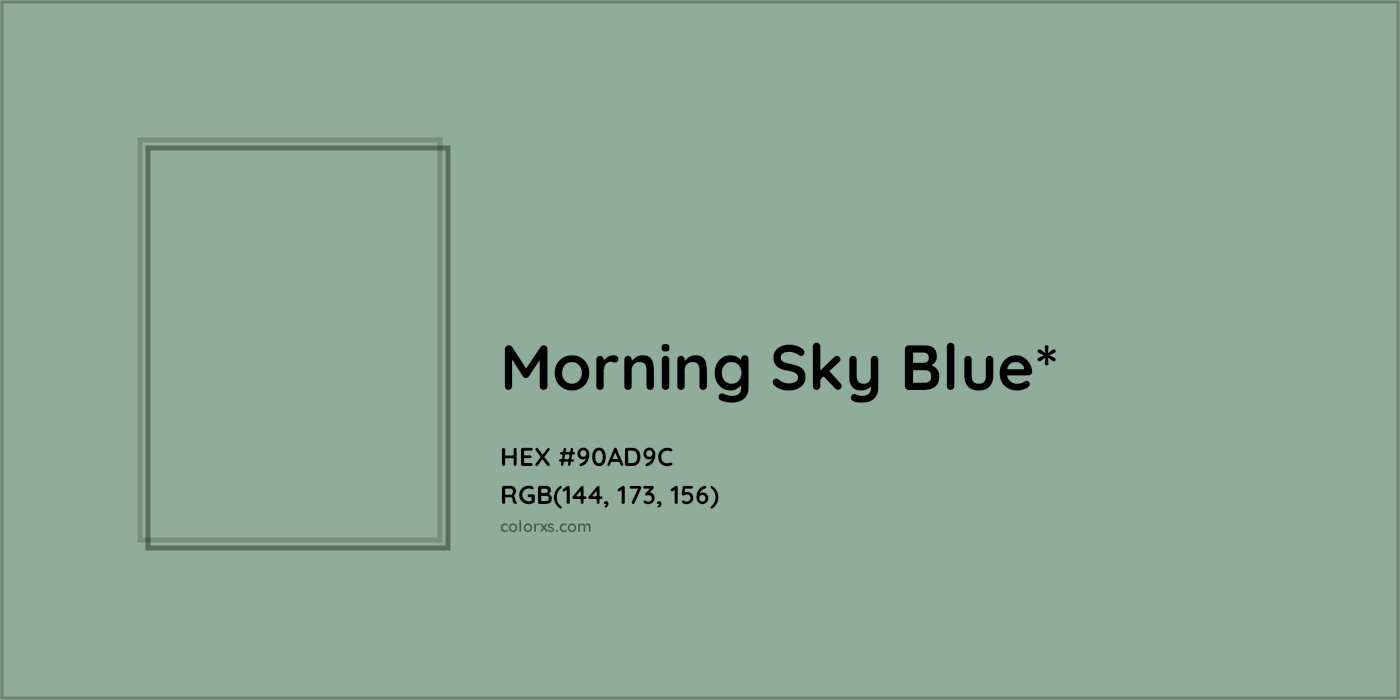 HEX #90AD9C Color Name, Color Code, Palettes, Similar Paints, Images