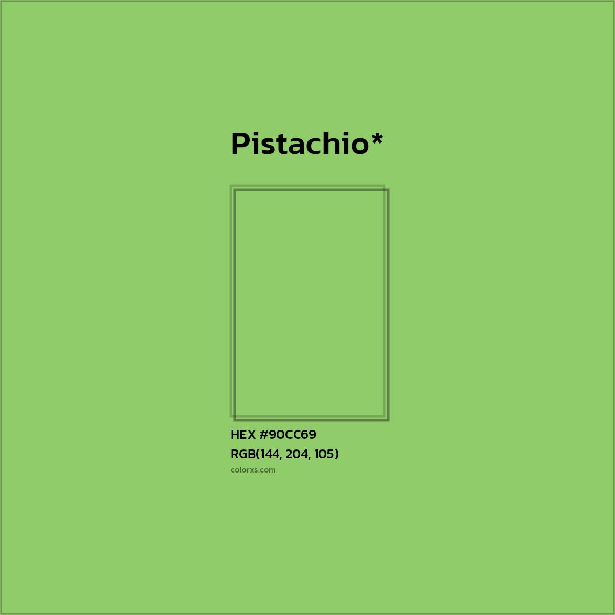 HEX #90CC69 Color Name, Color Code, Palettes, Similar Paints, Images