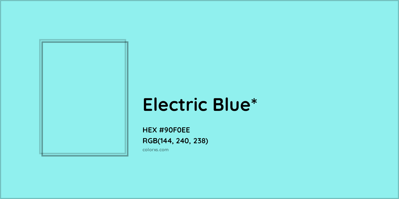 HEX #90F0EE Color Name, Color Code, Palettes, Similar Paints, Images