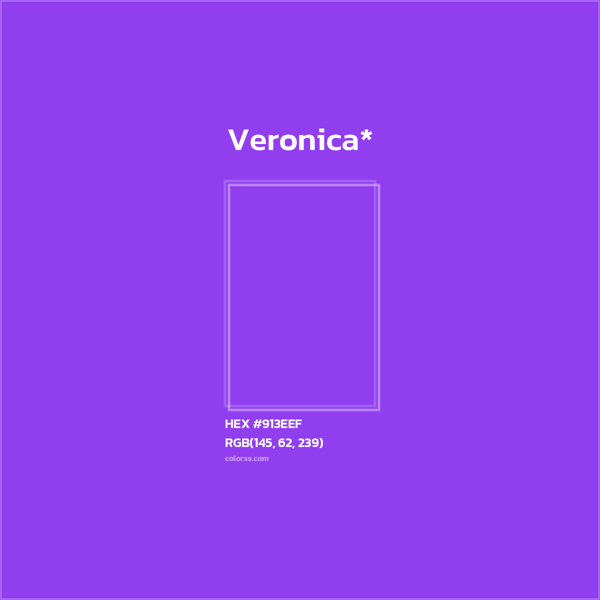 HEX #913EEF Color Name, Color Code, Palettes, Similar Paints, Images