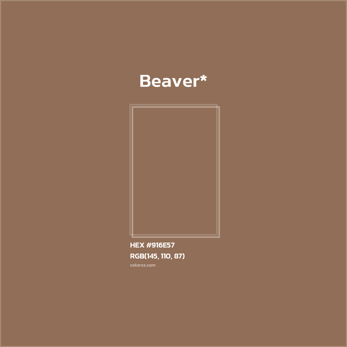 HEX #916E57 Color Name, Color Code, Palettes, Similar Paints, Images