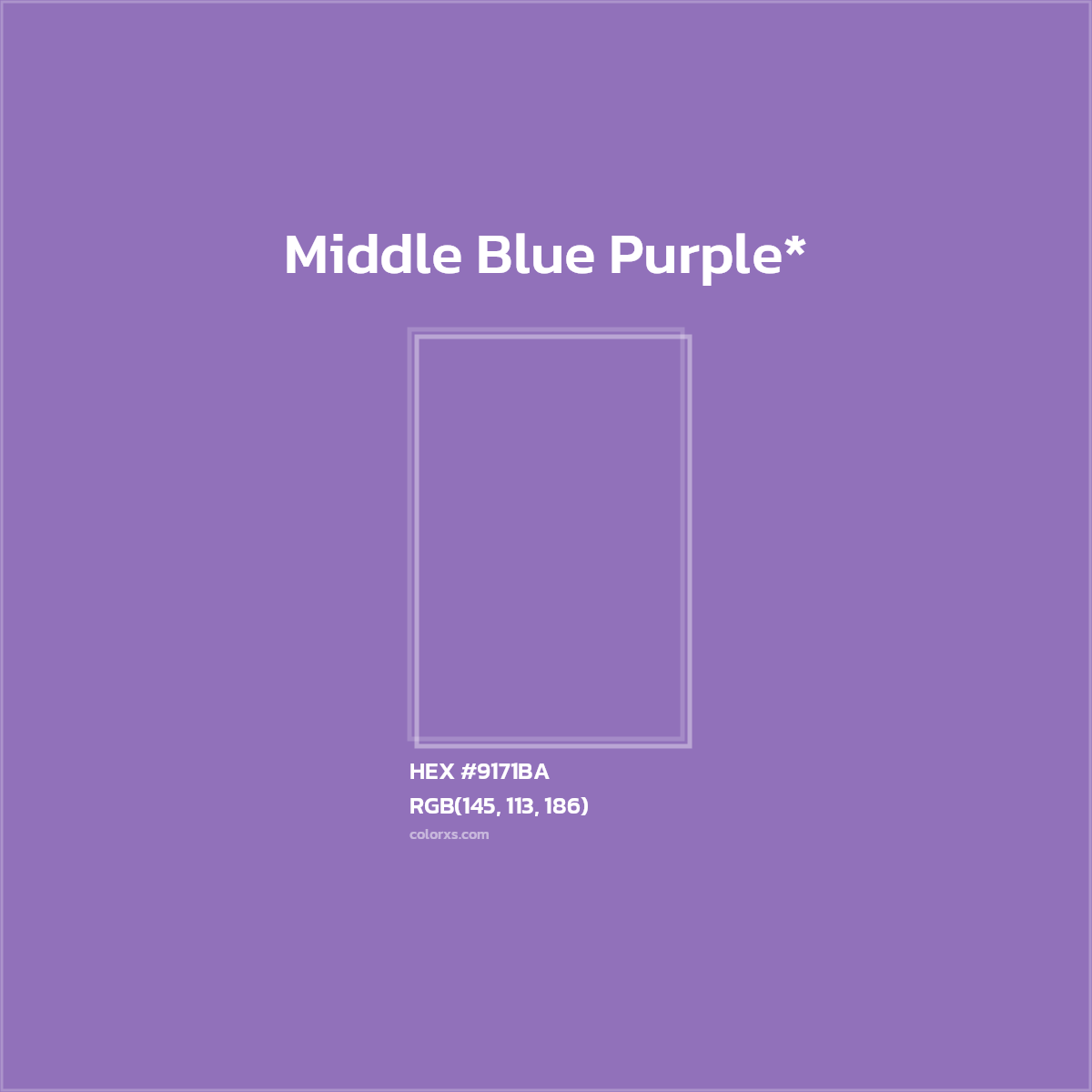 HEX #9171BA Color Name, Color Code, Palettes, Similar Paints, Images