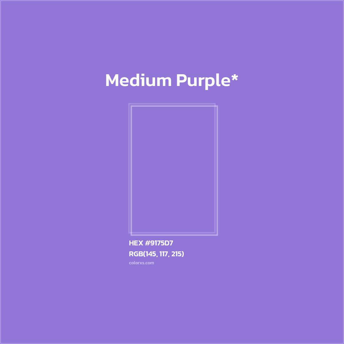 HEX #9175D7 Color Name, Color Code, Palettes, Similar Paints, Images