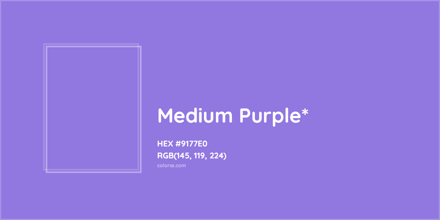 HEX #9177E0 Color Name, Color Code, Palettes, Similar Paints, Images