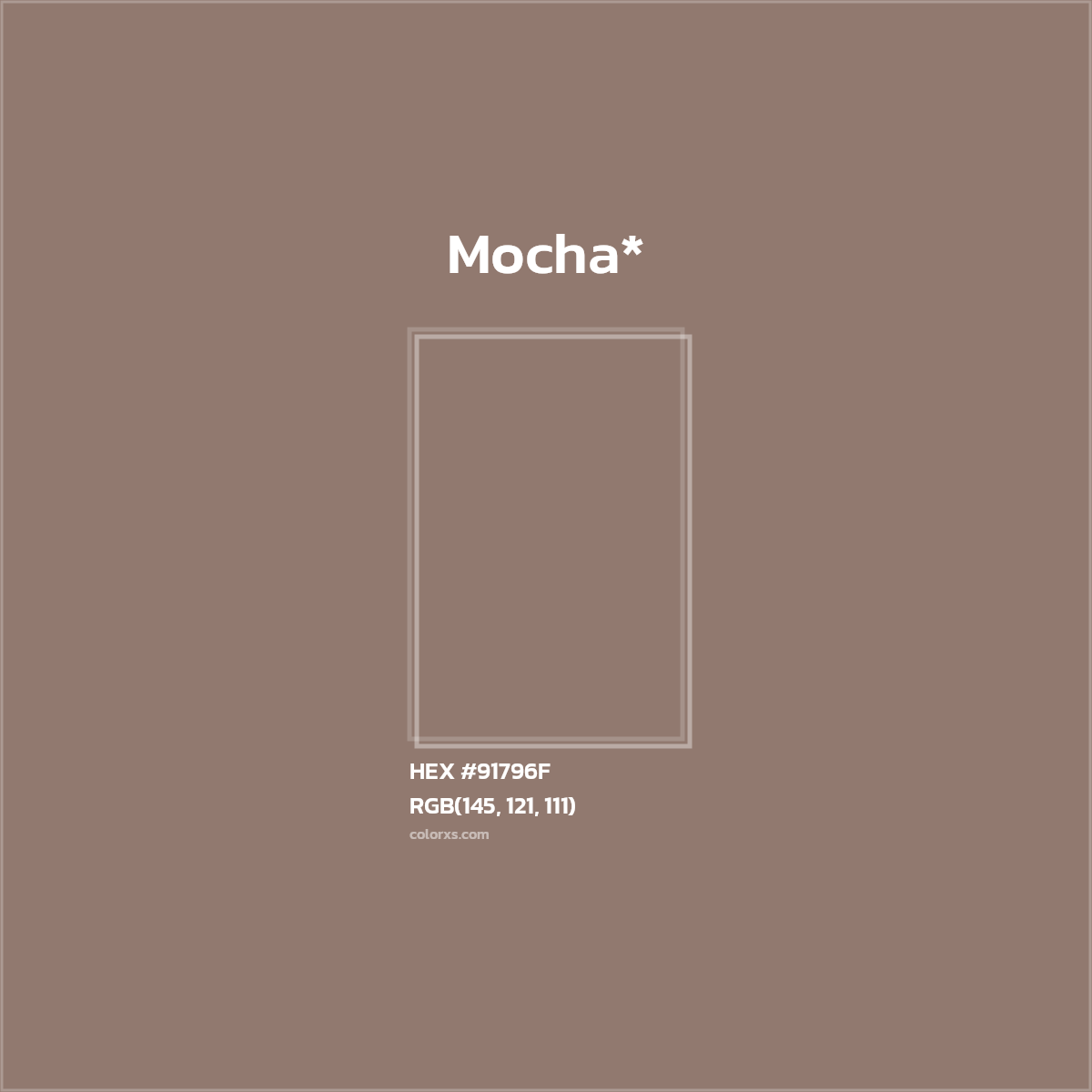 HEX #91796F Color Name, Color Code, Palettes, Similar Paints, Images