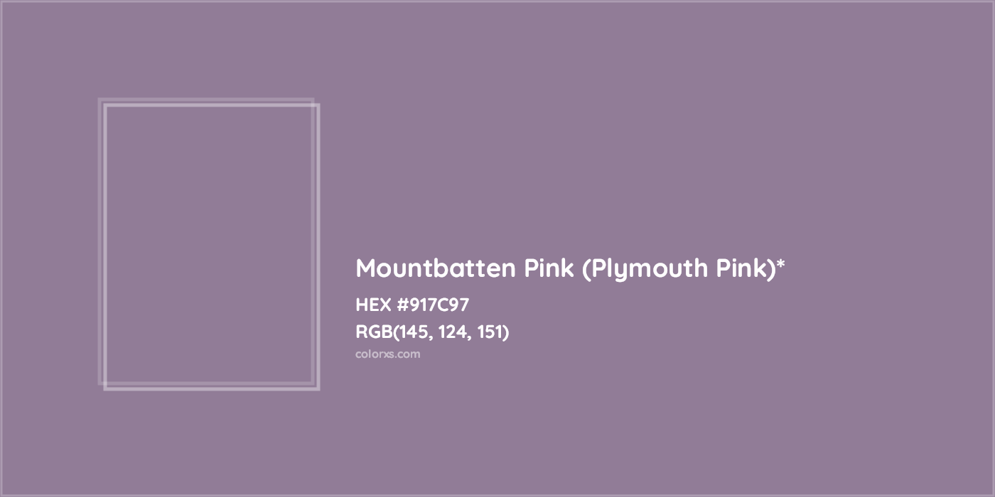 HEX #917C97 Color Name, Color Code, Palettes, Similar Paints, Images