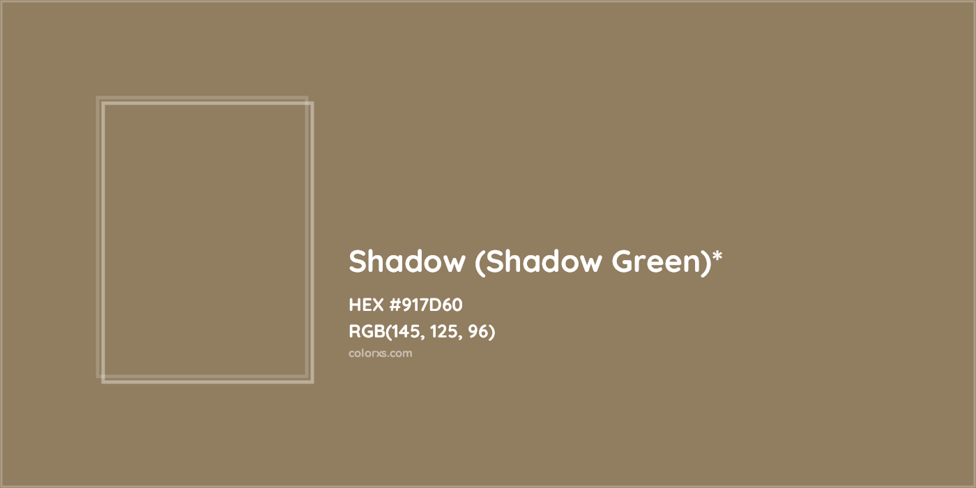 HEX #917D60 Color Name, Color Code, Palettes, Similar Paints, Images