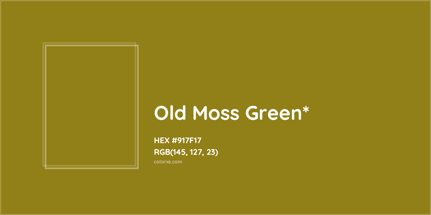 HEX #917F17 Color Name, Color Code, Palettes, Similar Paints, Images