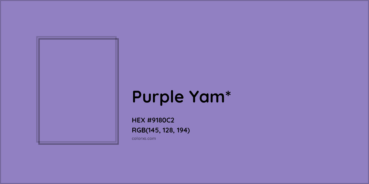 HEX #9180C2 Color Name, Color Code, Palettes, Similar Paints, Images