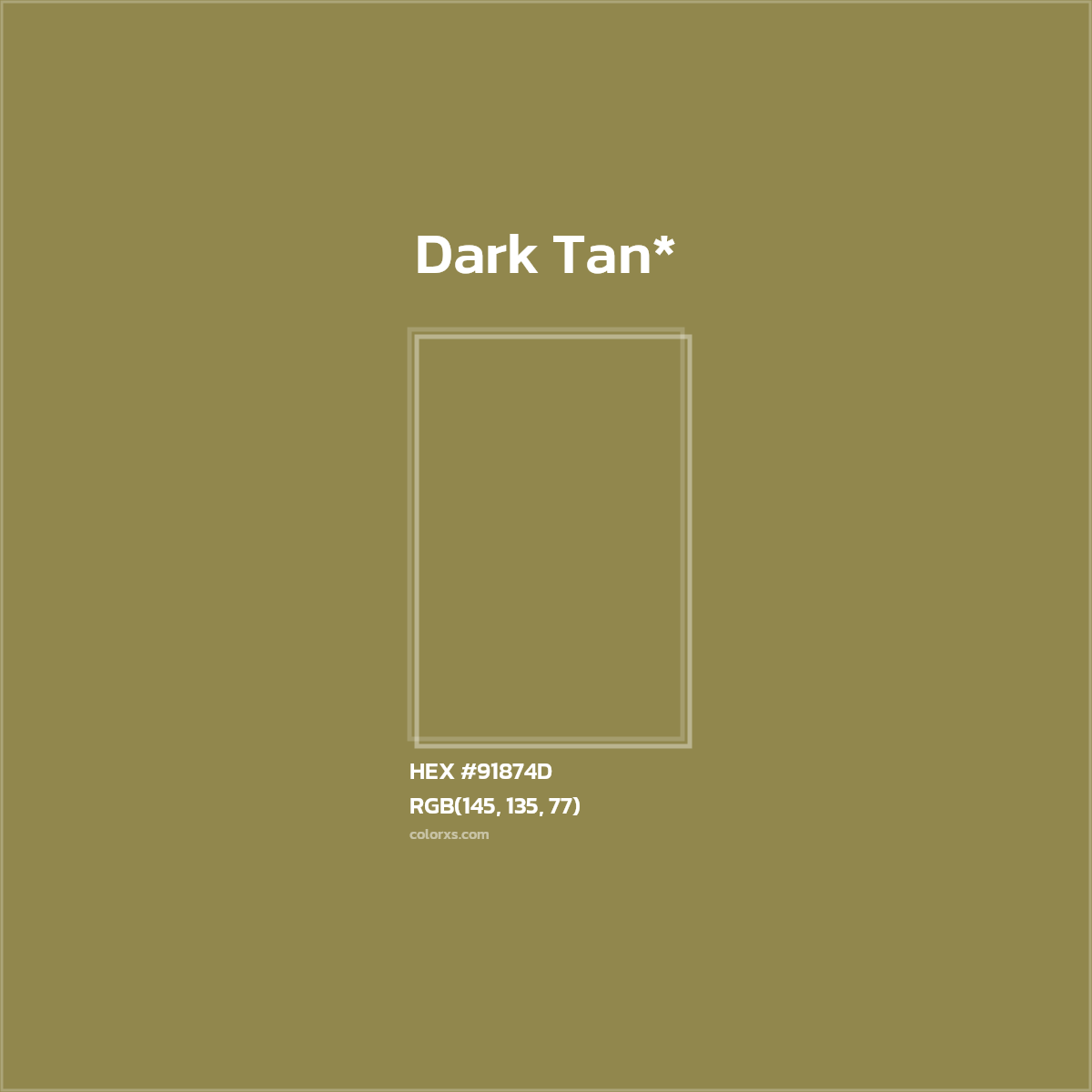 HEX #91874D Color Name, Color Code, Palettes, Similar Paints, Images