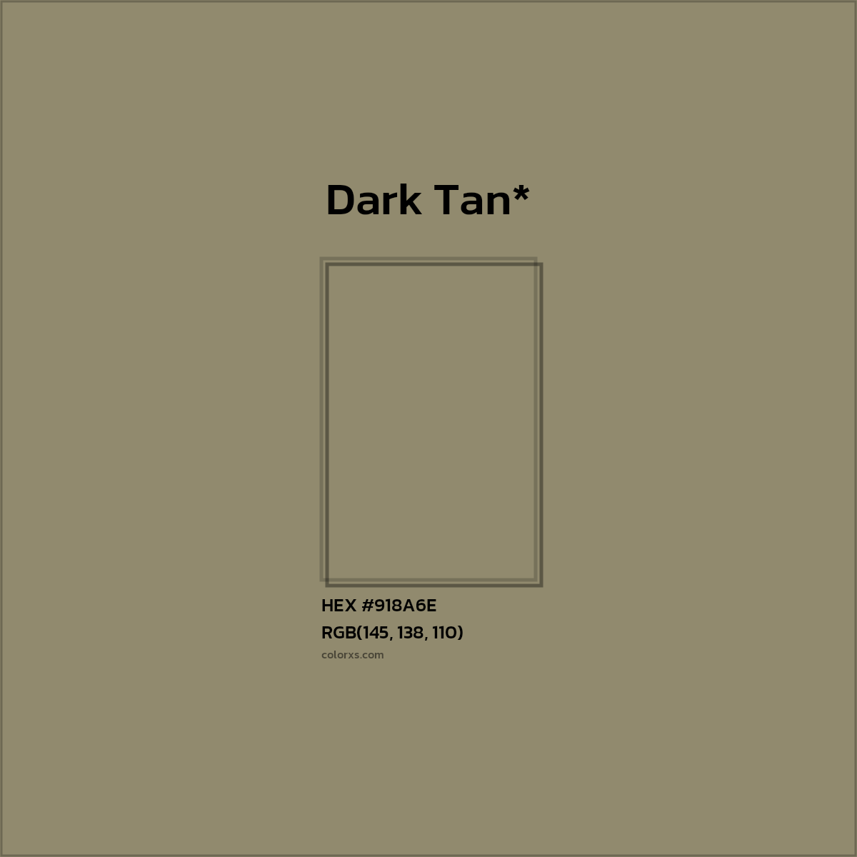 HEX #918A6E Color Name, Color Code, Palettes, Similar Paints, Images