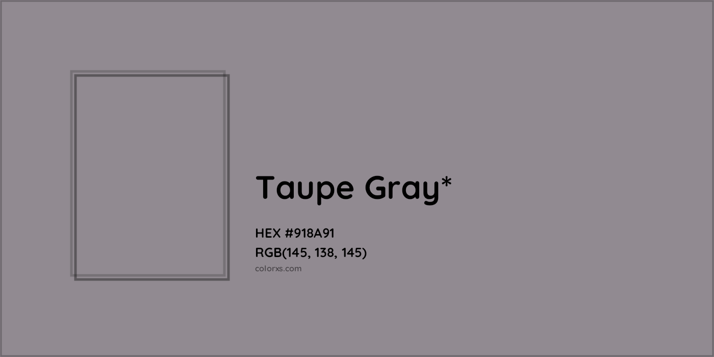 HEX #918A91 Color Name, Color Code, Palettes, Similar Paints, Images