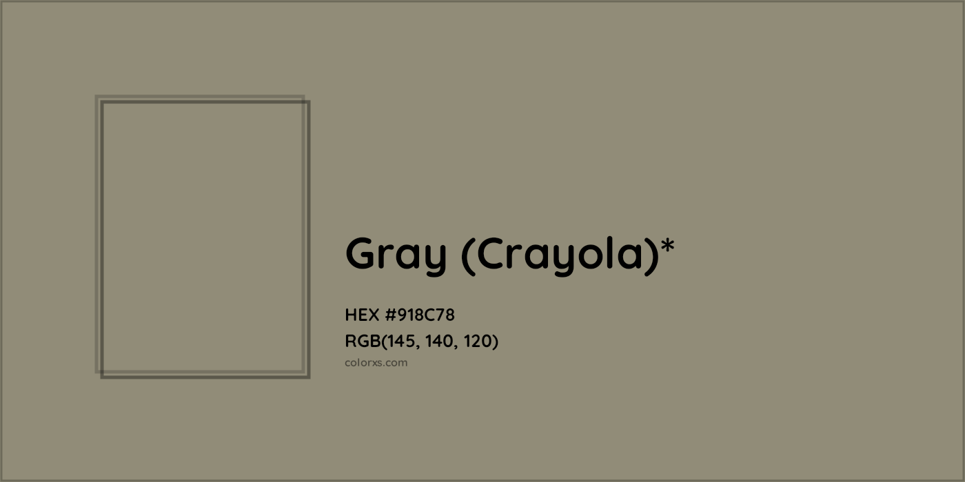 HEX #918C78 Color Name, Color Code, Palettes, Similar Paints, Images