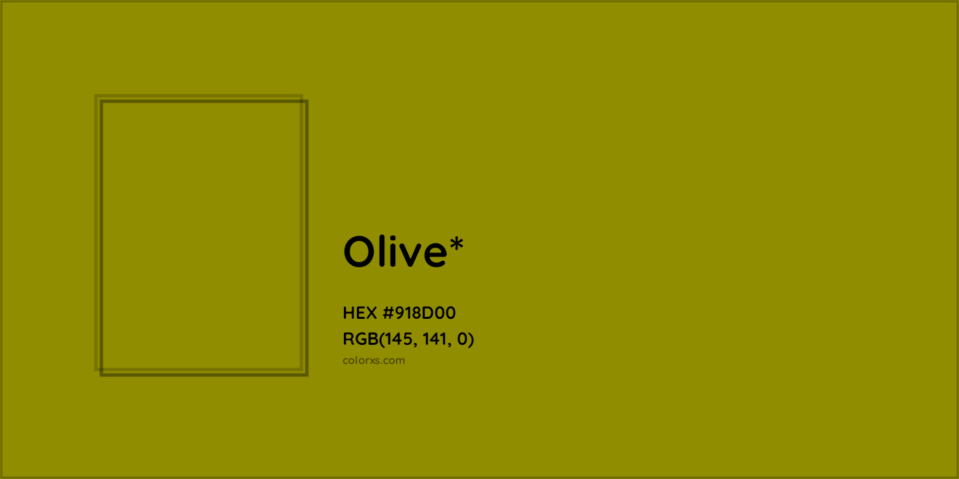 HEX #918D00 Color Name, Color Code, Palettes, Similar Paints, Images