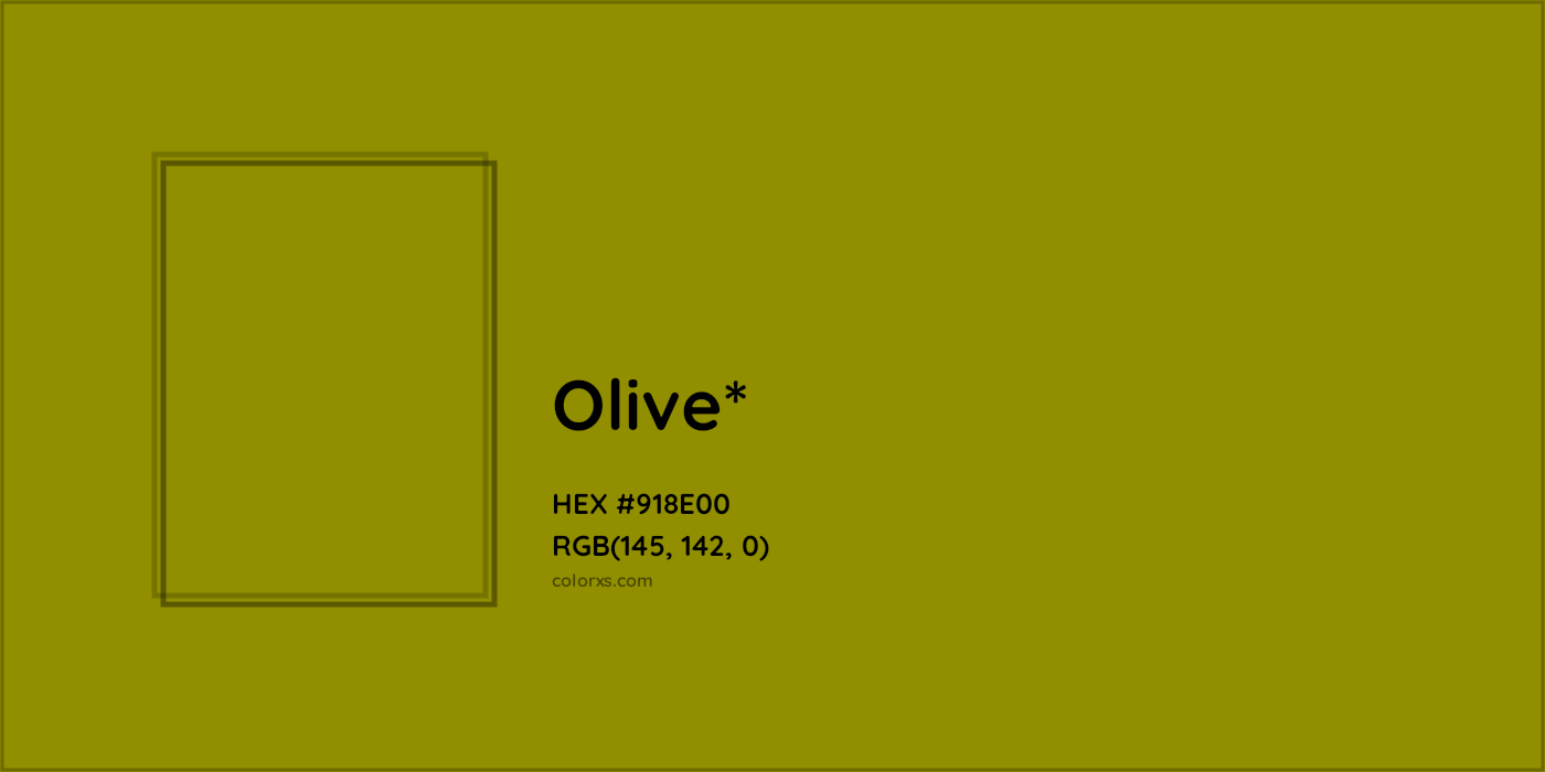 HEX #918E00 Color Name, Color Code, Palettes, Similar Paints, Images