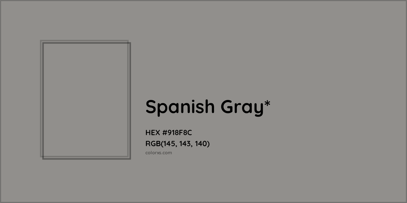 HEX #918F8C Color Name, Color Code, Palettes, Similar Paints, Images