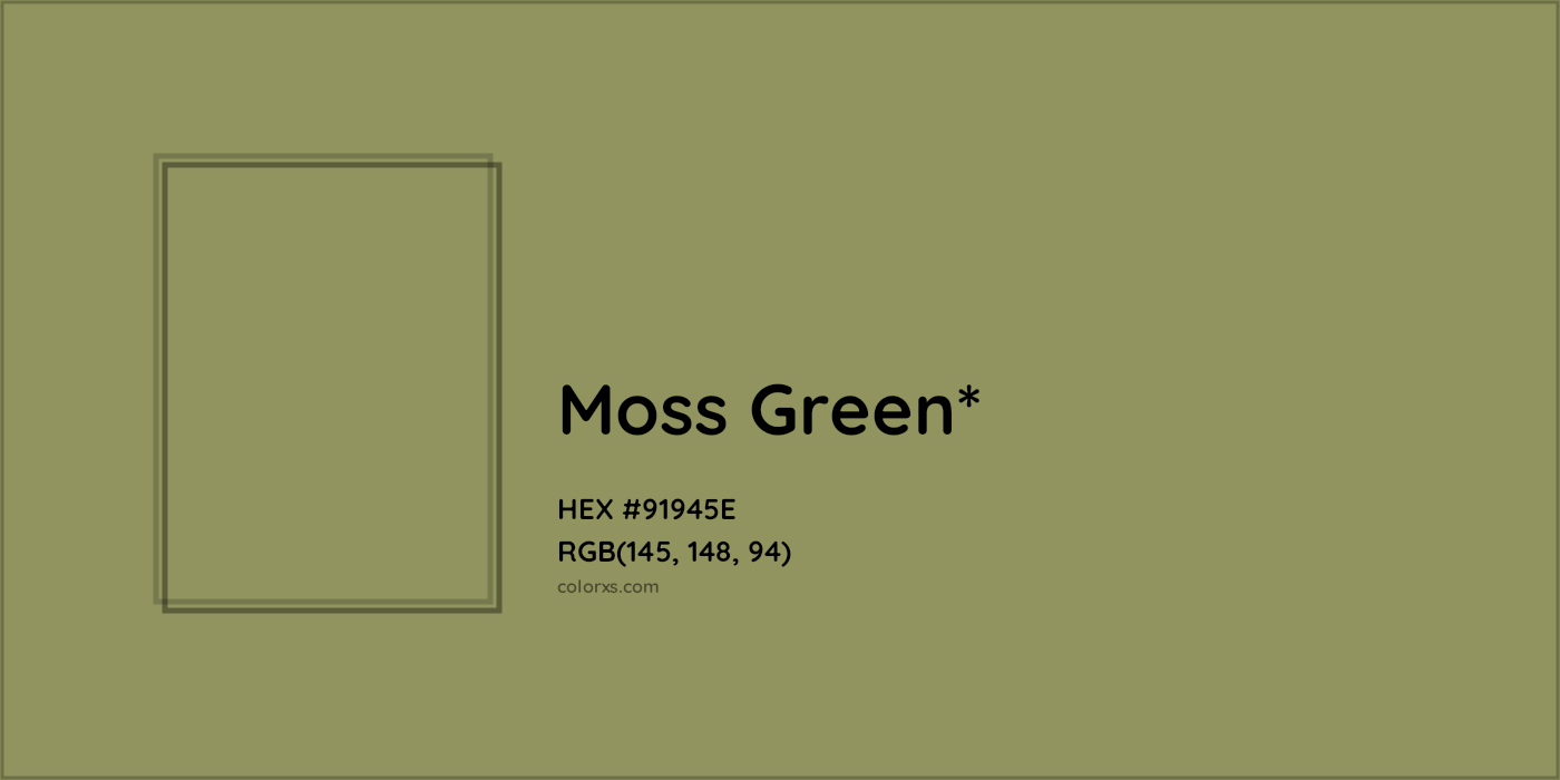 HEX #91945E Color Name, Color Code, Palettes, Similar Paints, Images