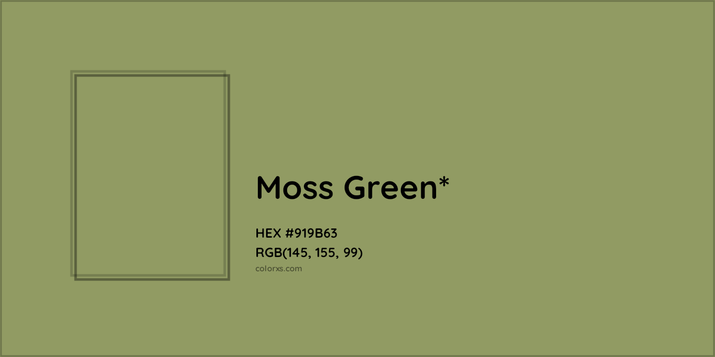 HEX #919B63 Color Name, Color Code, Palettes, Similar Paints, Images