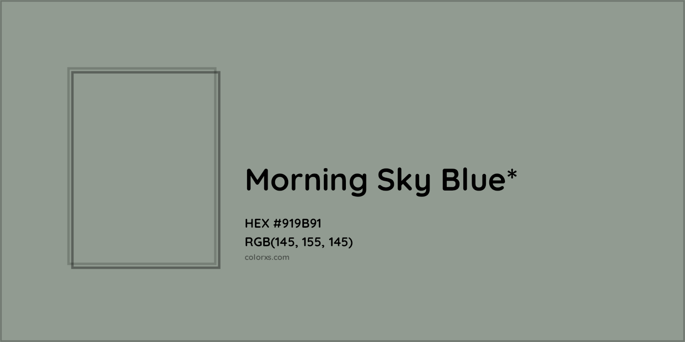 HEX #919B91 Color Name, Color Code, Palettes, Similar Paints, Images