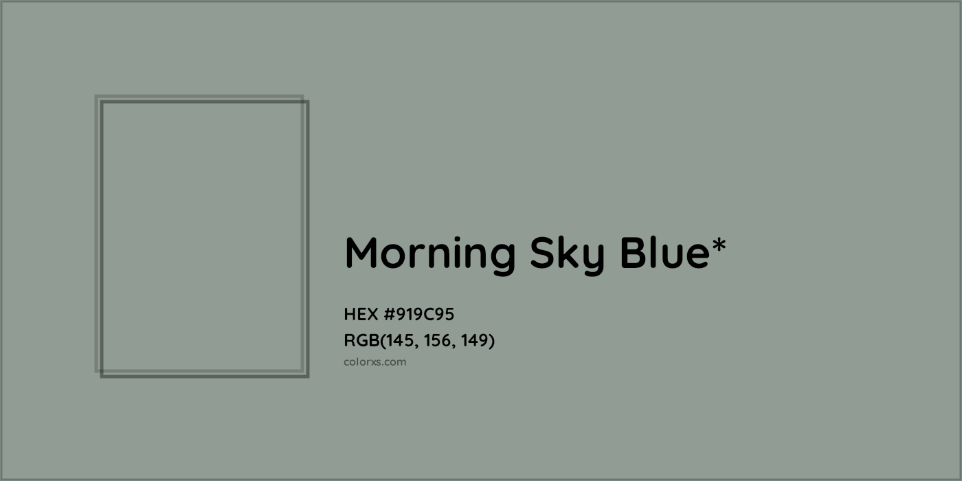 HEX #919C95 Color Name, Color Code, Palettes, Similar Paints, Images