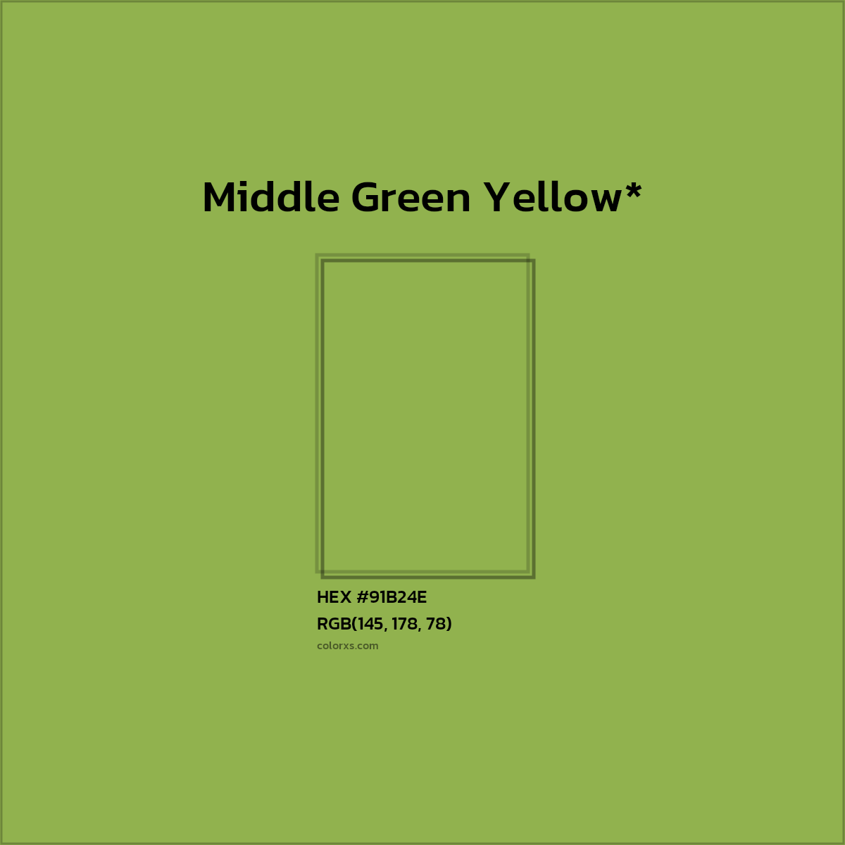 HEX #91B24E Color Name, Color Code, Palettes, Similar Paints, Images