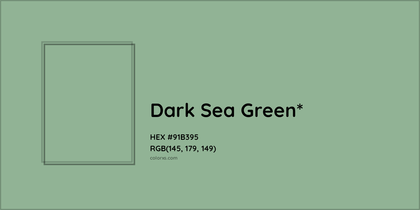 HEX #91B395 Color Name, Color Code, Palettes, Similar Paints, Images