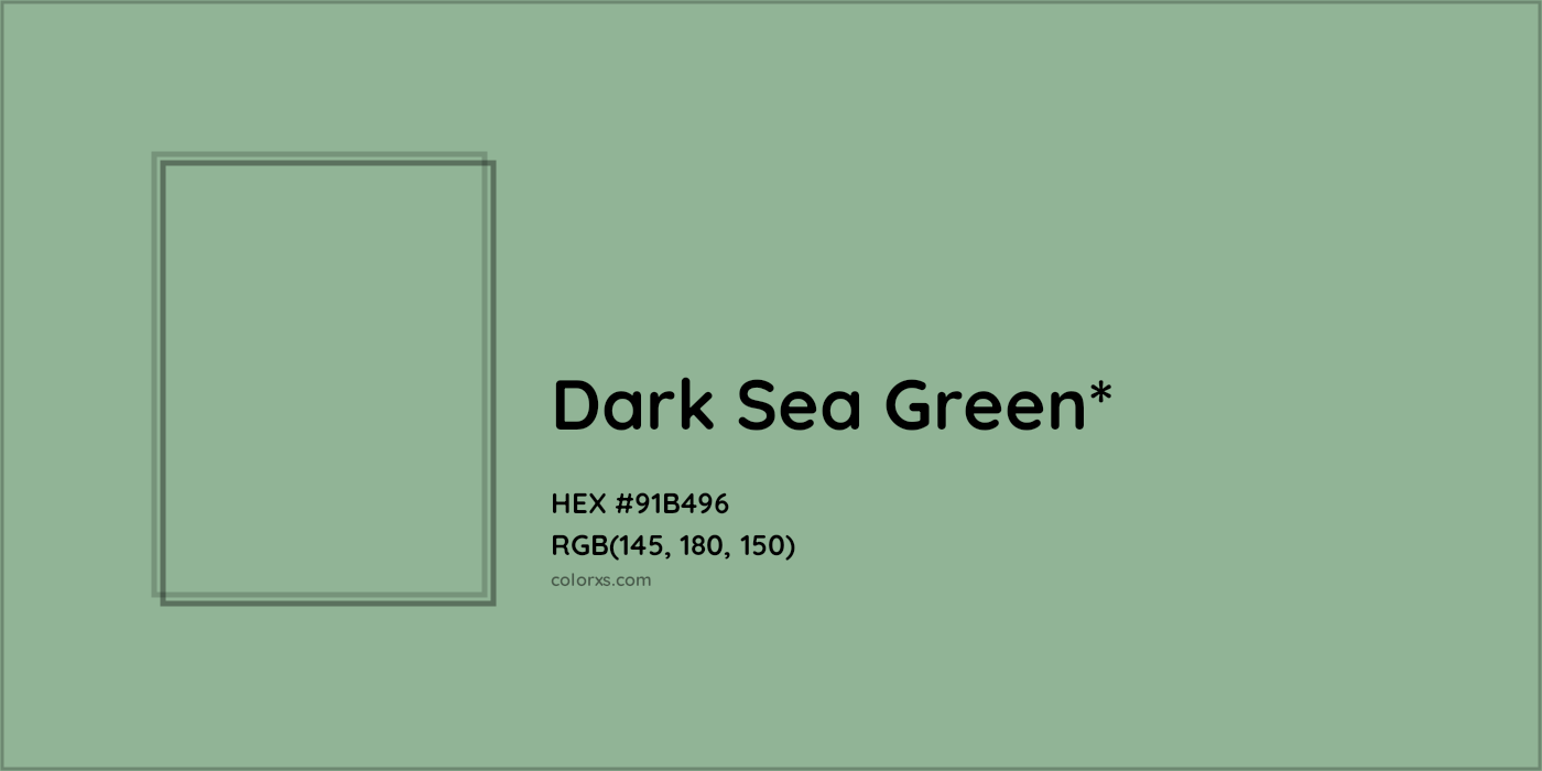 HEX #91B496 Color Name, Color Code, Palettes, Similar Paints, Images