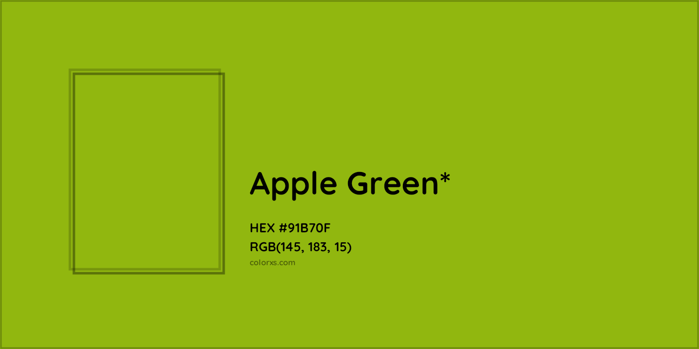 HEX #91B70F Color Name, Color Code, Palettes, Similar Paints, Images