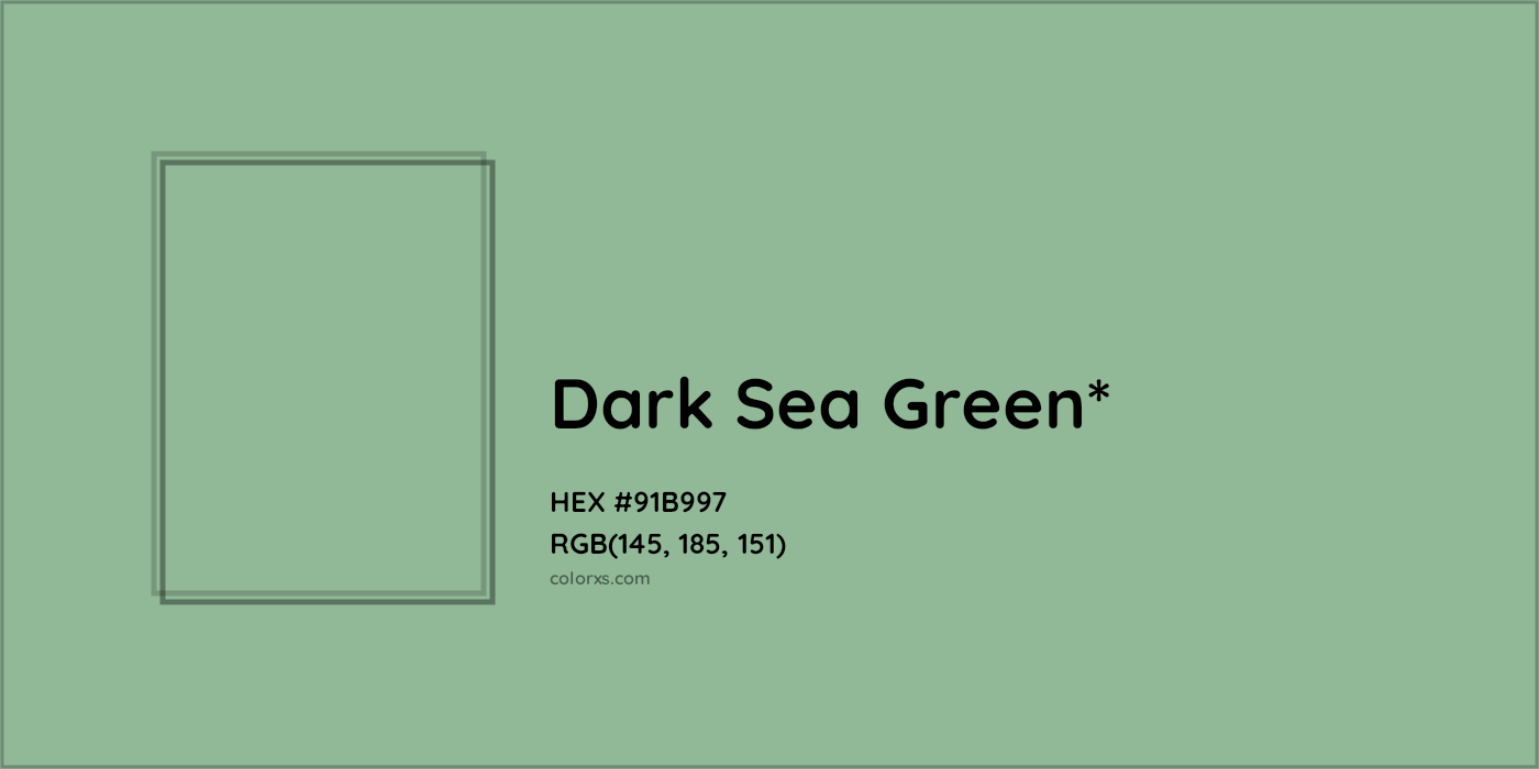 HEX #91B997 Color Name, Color Code, Palettes, Similar Paints, Images